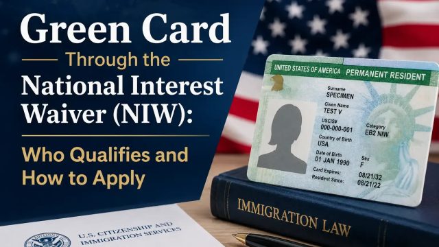 Cover image for the article on green cards without an employer